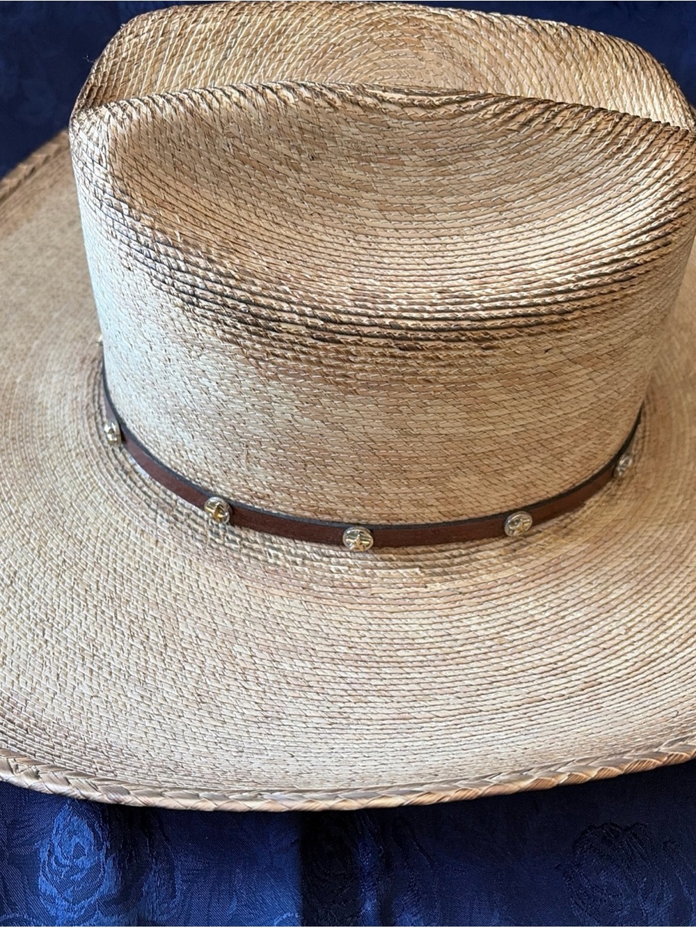 NEW Ariat Unisex Fired Palm Draw Hat-Size 6.75R - Picture 5 of 8